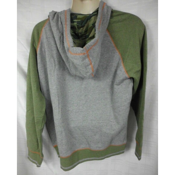 Hatley Disney Epcot Canada Forest Green Moose Men's Heritage Pullover Hoodie Lg - Picture 4 of 8